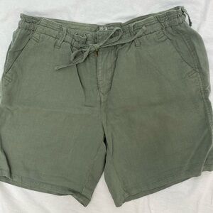 Anthropologie Linen Shorts by Level 99